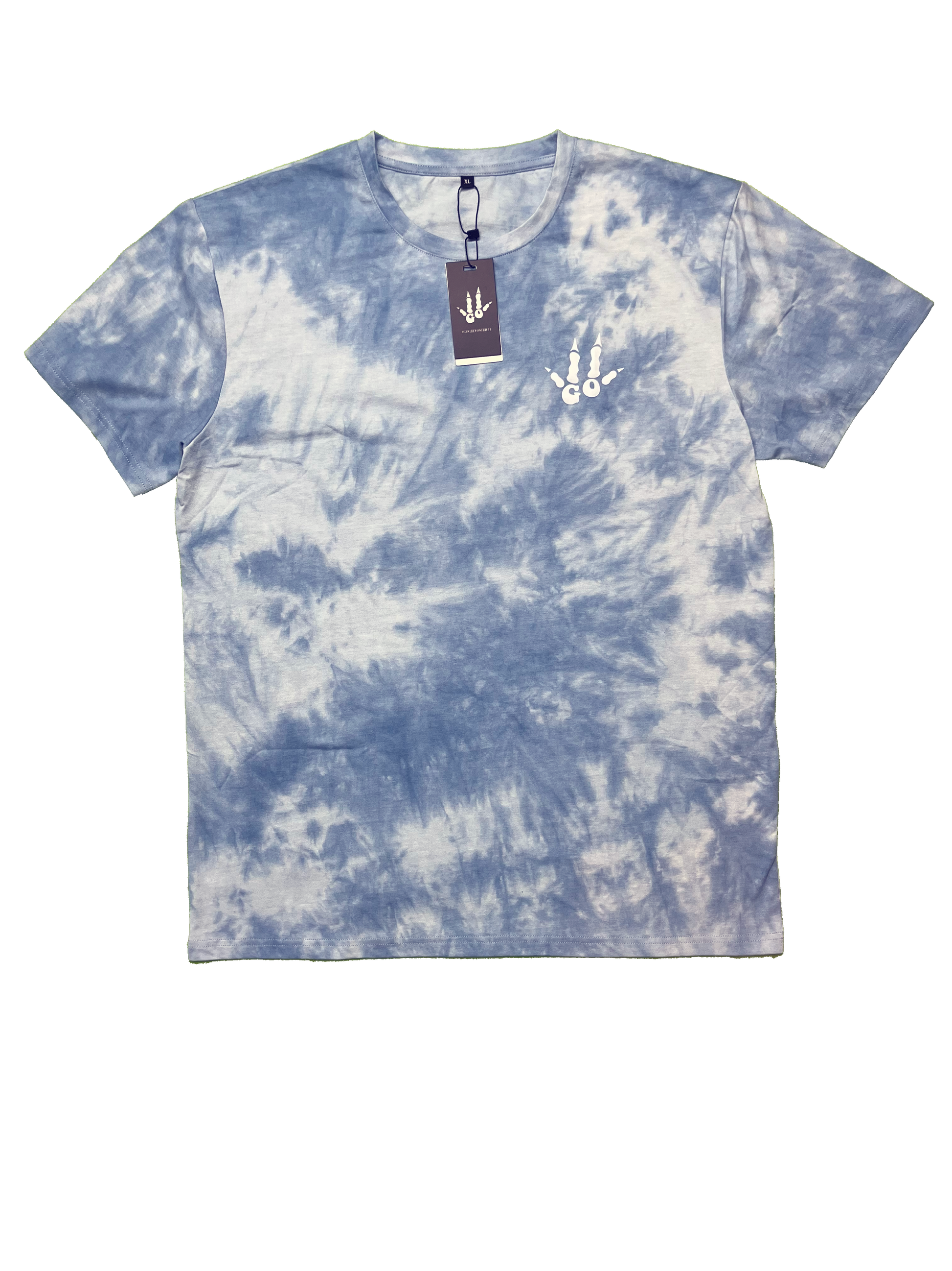 Cloud Wash Tie Dye Short Sleeve T-Shirt – Grey Ostrich